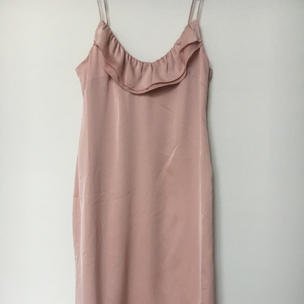 BCBGeneration Ruffled Cocktail Dress